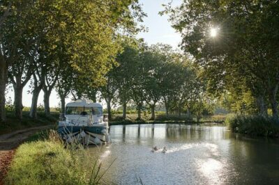 Nicols Duo am Canal du Midi