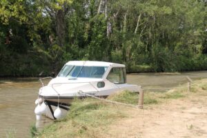 Nicols Primo am Ufer Canal du Midi