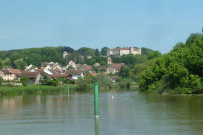 Bootsfahrt auf der Petite Saone