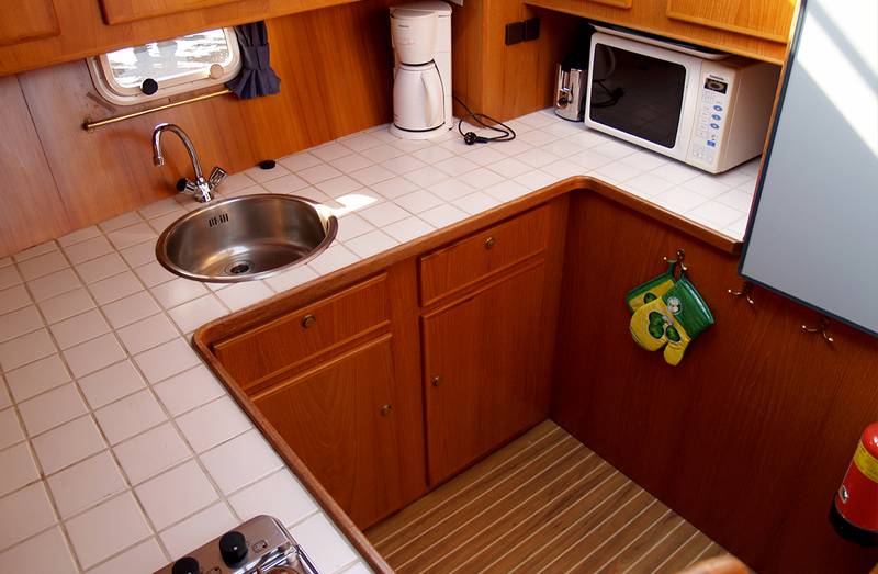 Küche Motoryacht Renal 50 Drait 22 