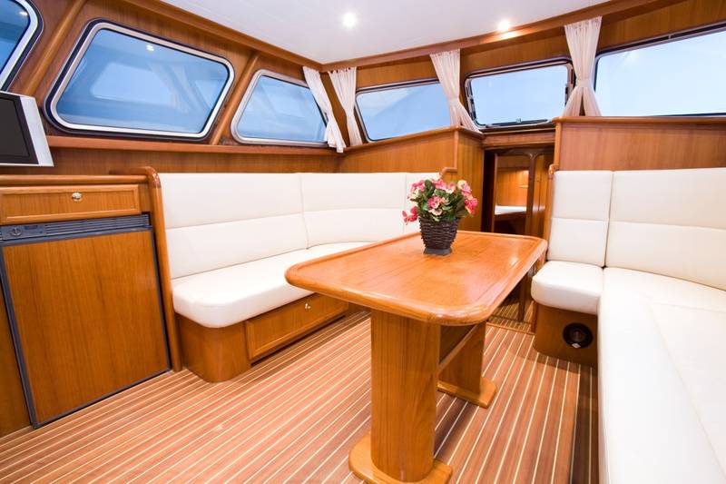 Wohnbereich Motoryacht Impression 1280