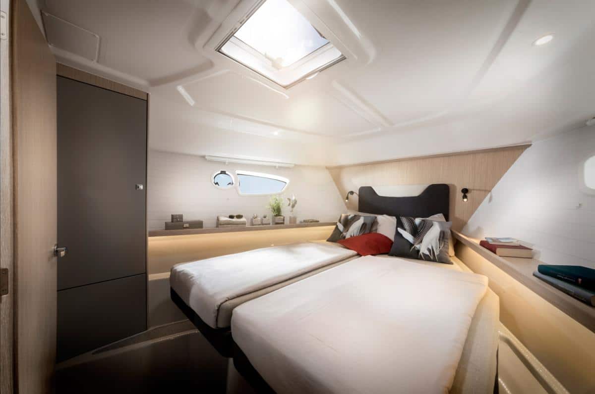 Schlafkabine 2 mit Doppelbett