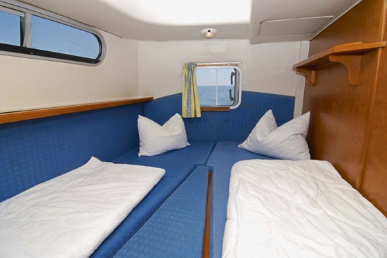 Schlafkabine Doppelbett Navig 40