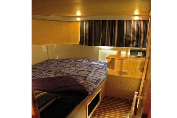 Doppelbett Schlafkabine Penichette 1180