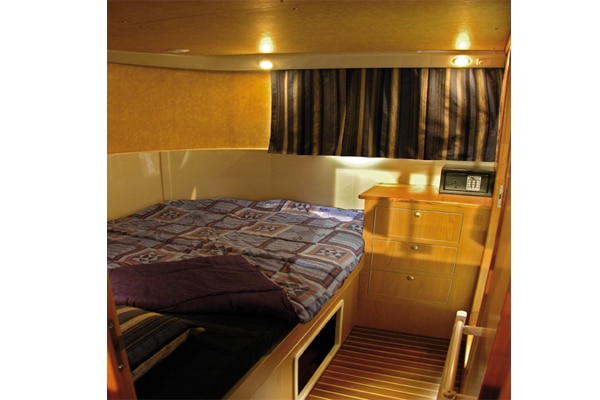 Doppelbett Schlafkabine Penichette 1180