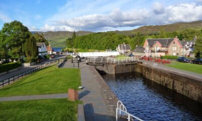 Schleuse am Caledonian Canal