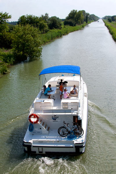 Sonnendeck auf Vision Hausboot