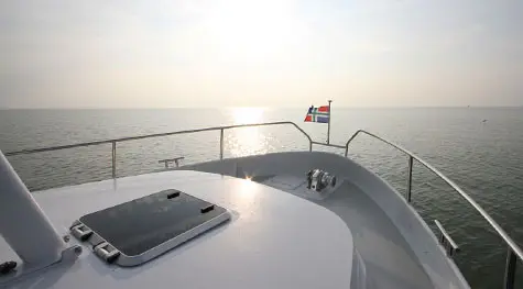 Sonnendeck und Bugbereich außen