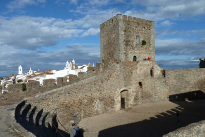 Stadtmauer Monsaraz Portugal