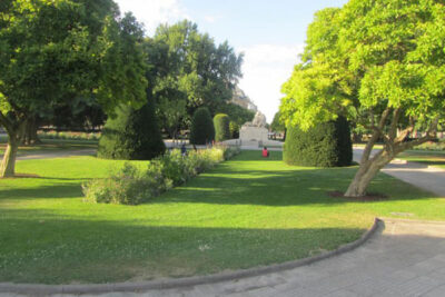 Stadtpark im Elsass