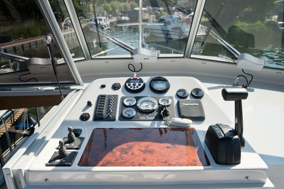 Außensteuerstand Cockpit