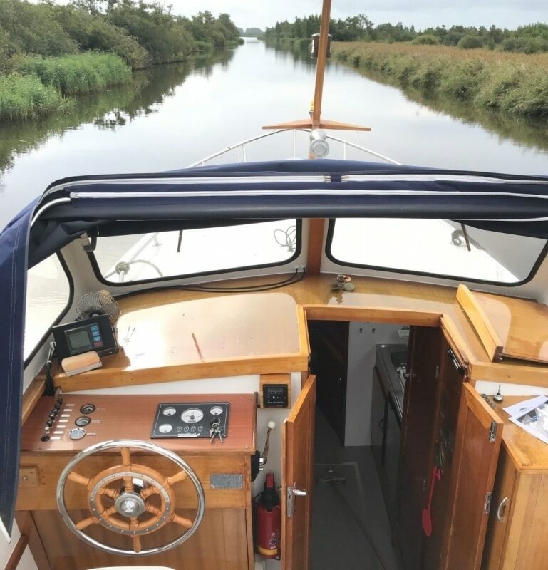 Aussicht Motorboot Myrthe