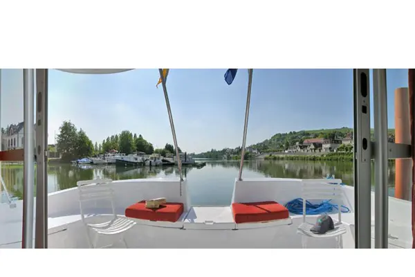 Terrasse auf Penichette 1120 Boot