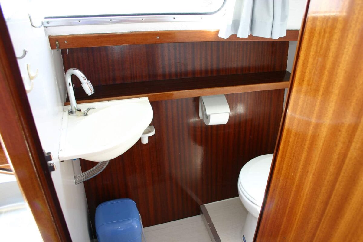 Toilette und Waschbereich Tjeukemeer