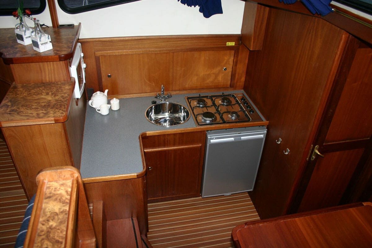 Küche Motoryacht Vacance 1200 Amazone