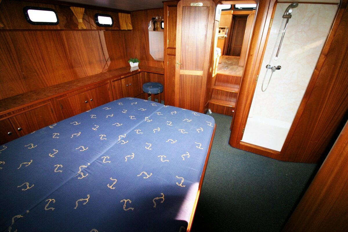Schlafkabine Motoryacht Valk Content 1300 Donau