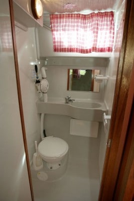 WC in Nasszelle Taransay