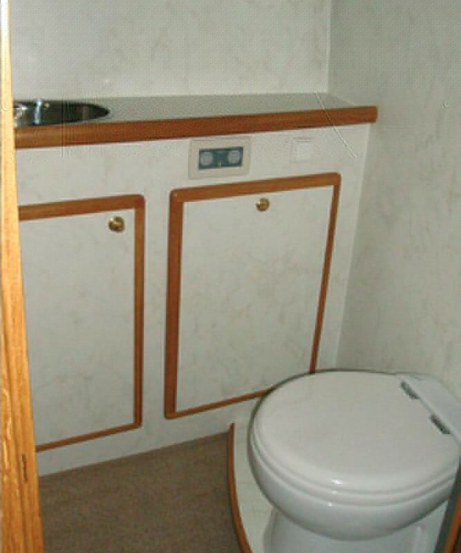 Toilette auf Gruno 35 Classic