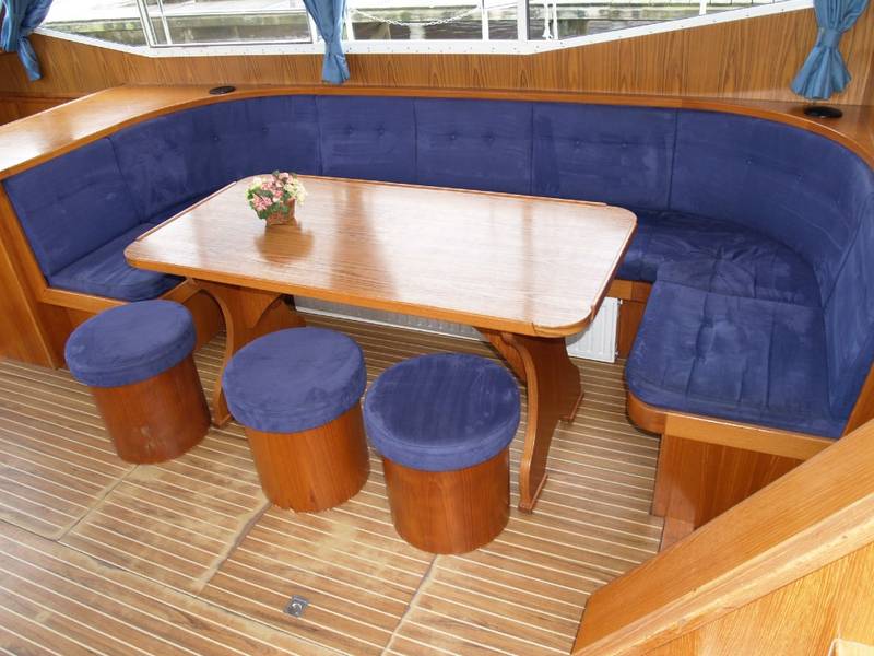 Sitzgruppe Tisch Motoryacht Renal 50 Drait 26