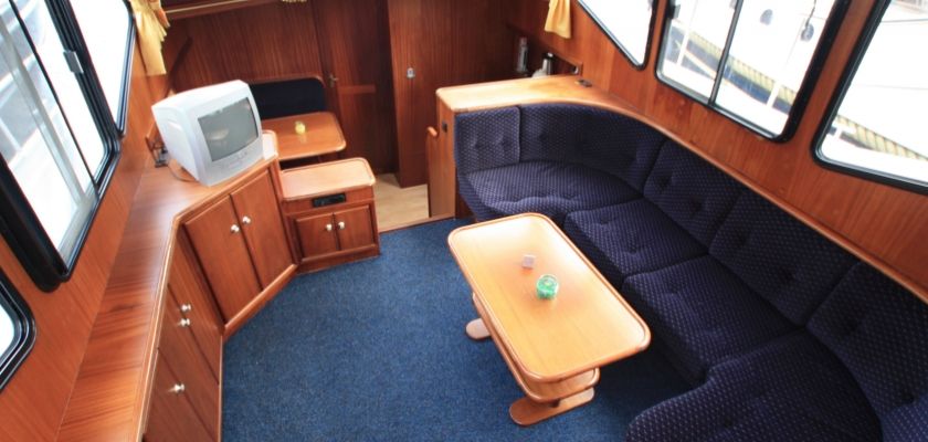 Wohnbereich Motoryacht Vacance 1200 Helios