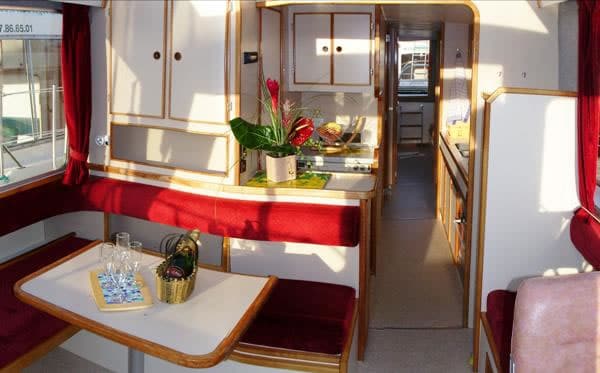 Wohnbereich Eau Claire Hausboot