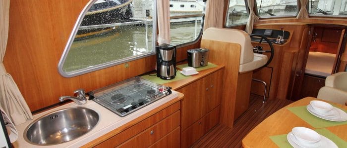 Pantry und Steuerstand Linssen 34.9 Balu