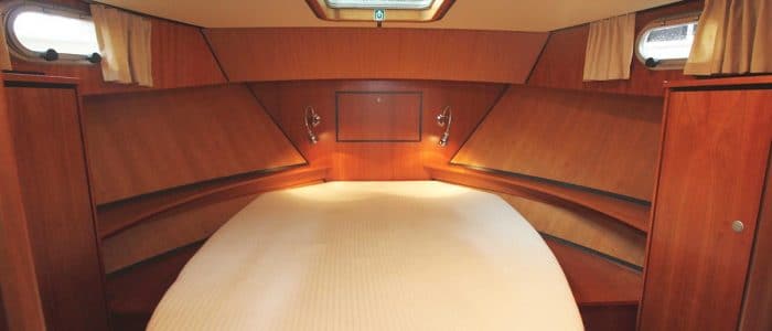 Doppelbett Boot Linssen Sedan 349