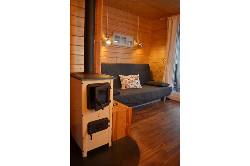 Kamin Bungalowboot BunBo