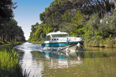 Nicols Hausboot am Canal du Midi