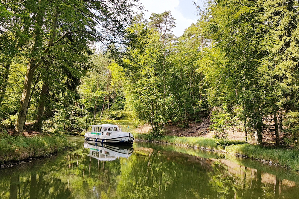 Hausboot Penichette in Mecklenburg unterwegs