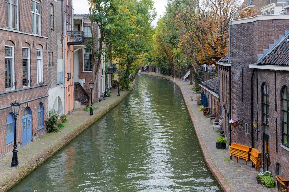 Utrecht Kanäle in Holland