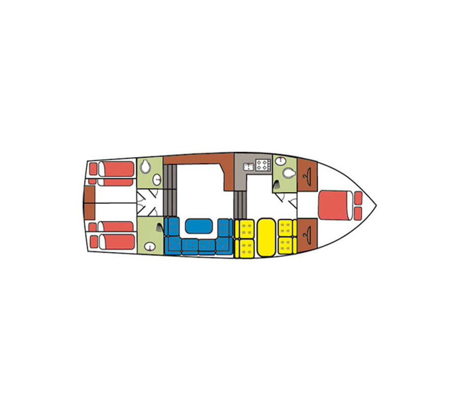 Grundriss Vacance 1200 Amazone