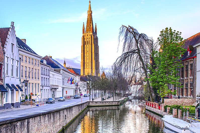 Church of Lady in Brügge Belgien