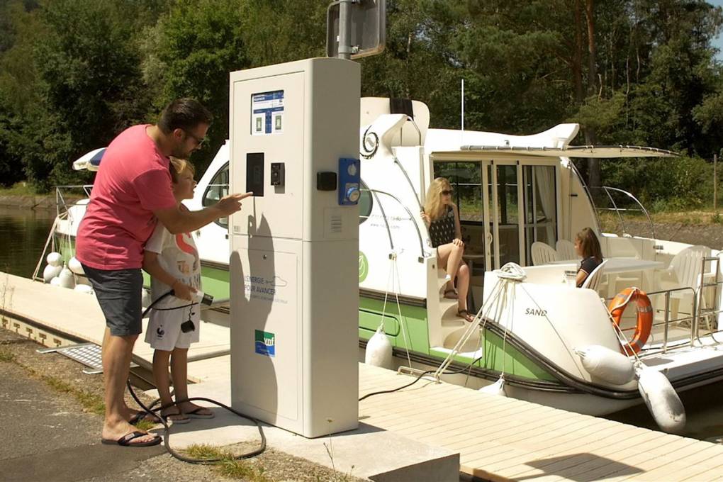 Ladestation für Sixto Green Nicols
