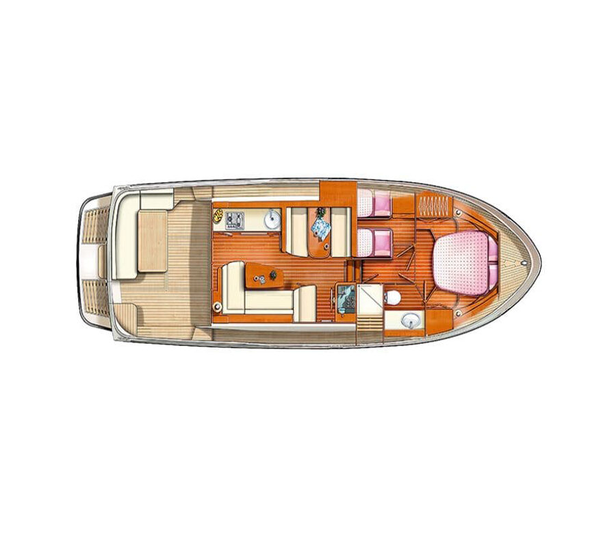 Grundriss Linssen 40 Sedan Heike