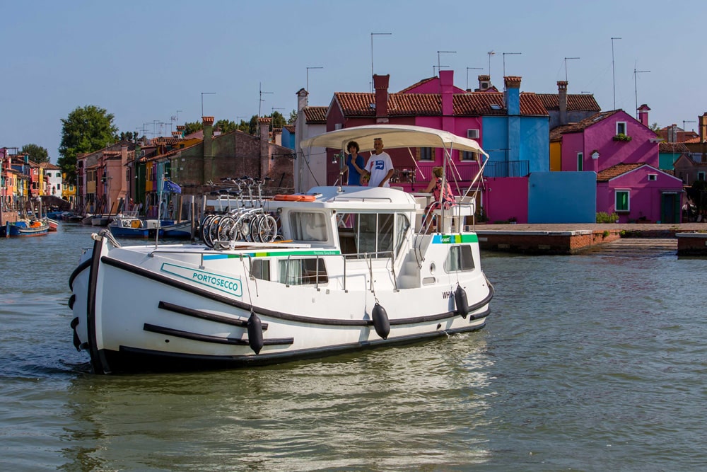 Penichette Hausboot mieten und Burano entdecken