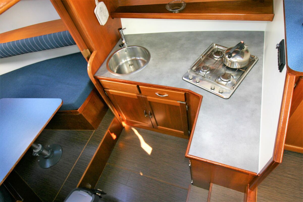 Küche Motoryacht Aquanaut 950