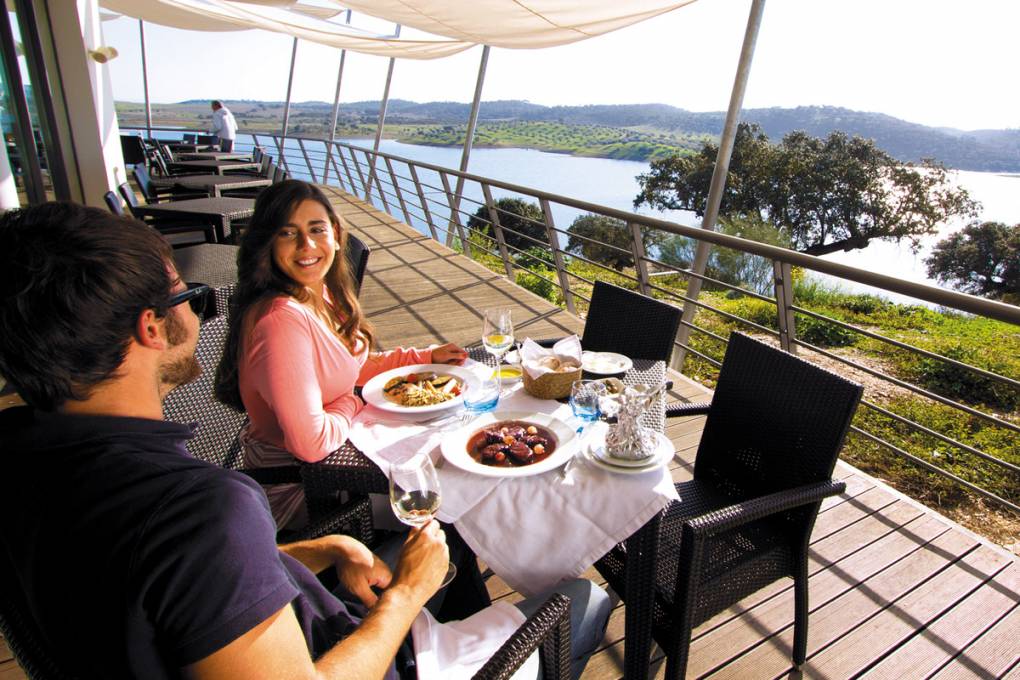 Restaurant im Hafen Marina Amieira