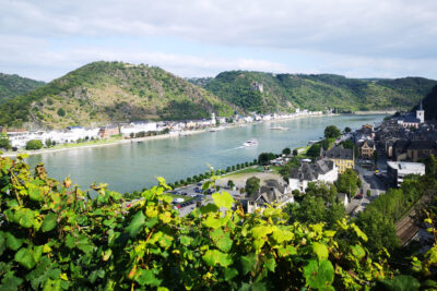 Bootsfahrt Rhein bei St. Goar