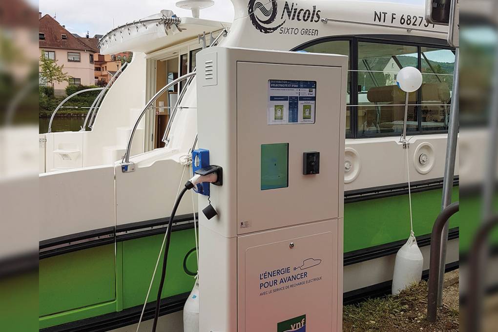 Steckdose und Ladestation Sixto Green