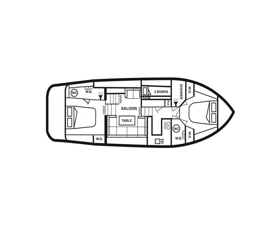Grundriss Boot Torridon