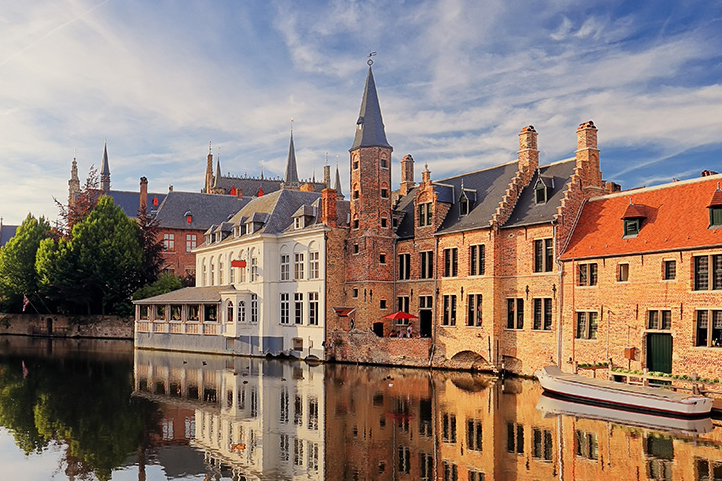 Wasserwege Hausbooturlaub Flandern