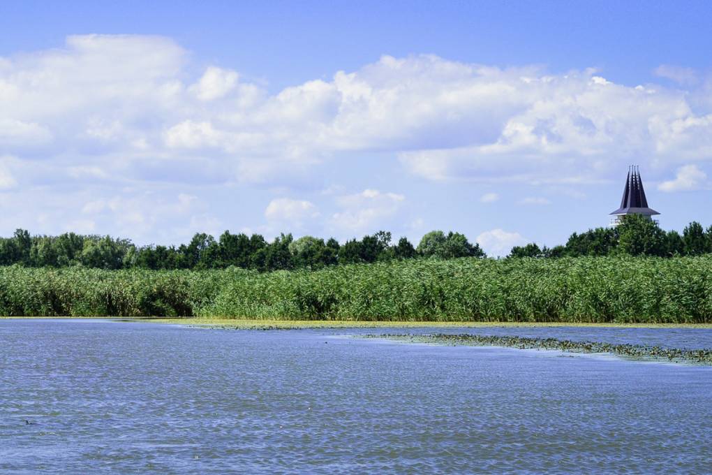 Wasserwege Theiss Ungarn
