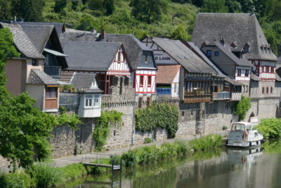 Anlegestelle am Wirtshaus Lahn
