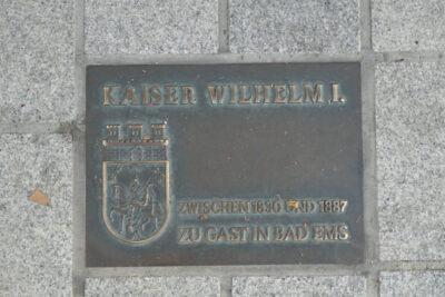 Schild in Bad Ems