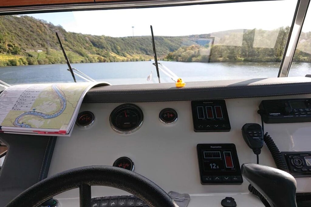 Steuerstand Aussicht Wasserwege Mosel
