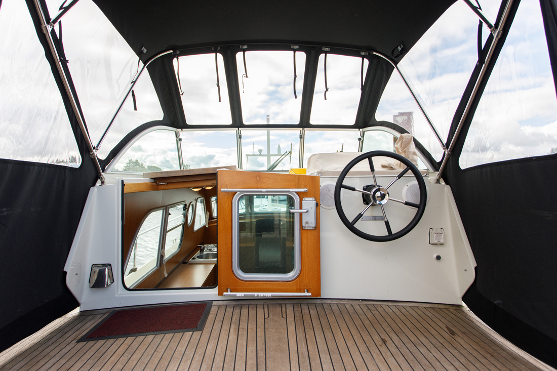 Sonnendeck-Linssen-Aussensteuerstand