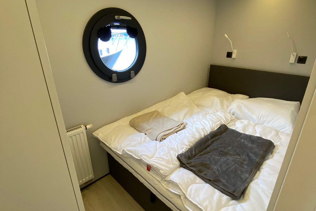 Beispiel Doppelbett Kabine auf Apart EL