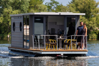Bugansicht Apart M Bungalow Hausboot