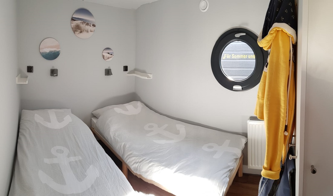 Kabine mit Doppelbett oder 2 Einzelbetten